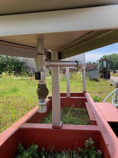 Used 400 liter stainless steel tanks