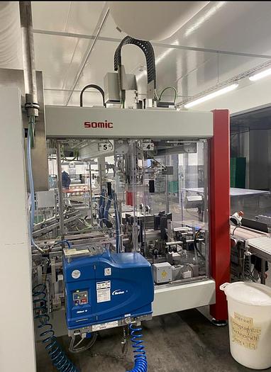 Gebraucht Schalenverarbeitungslinie für Kunststoffschalen (Feinkost), Multivac T700, Bj. 2012