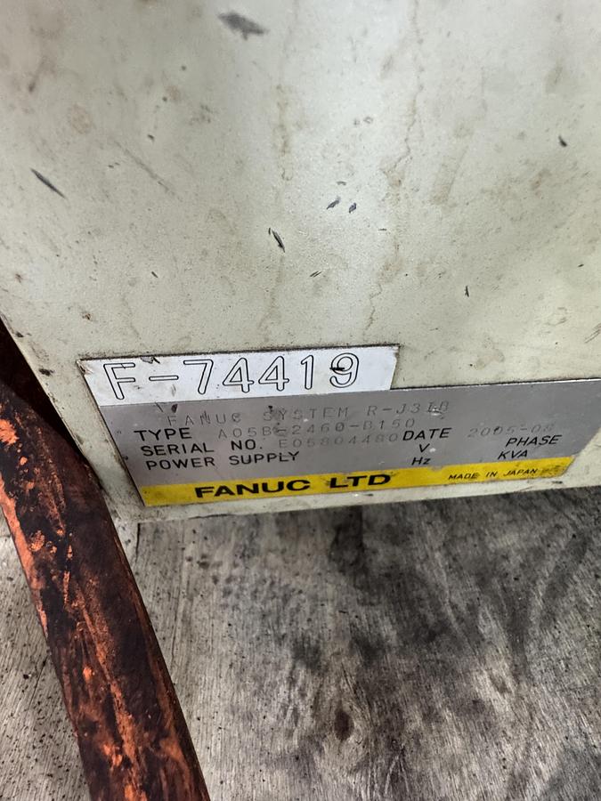 Used FANUC ARC MATE 100iBe 6 AXIS MIG WELDING ROBOT WITH R-J3iB CONTROLLER