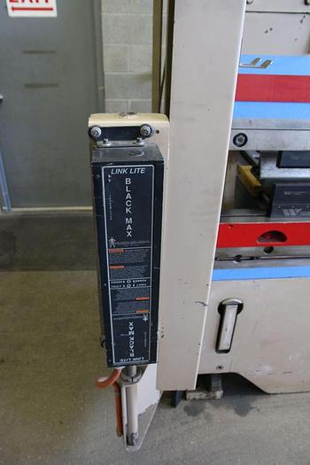 Used Cincinnati CBII 90-350 hydraulic press brake 90 Ton x 10' with programmable power front operated back gauge