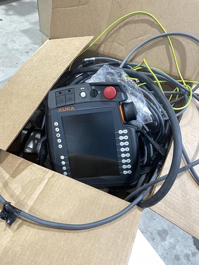 Used KUKA KR10 R1100 6 AXIS ROBOT WITH KRC4 CONTROLLER