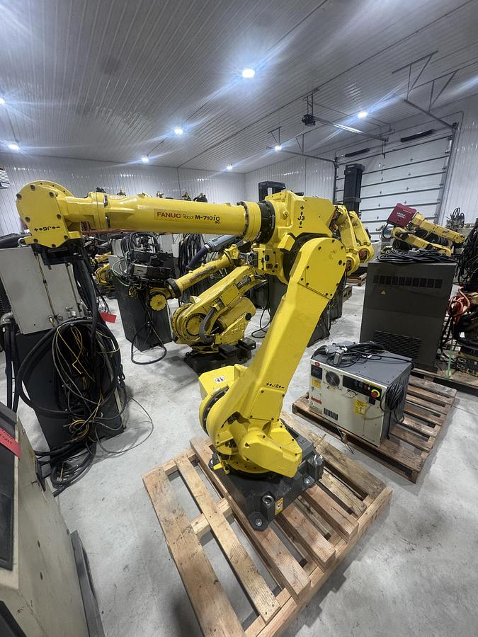 Used FANUC M-710iC/50 6 AXIS ROBOT WITH R-30iB CONTROLLER