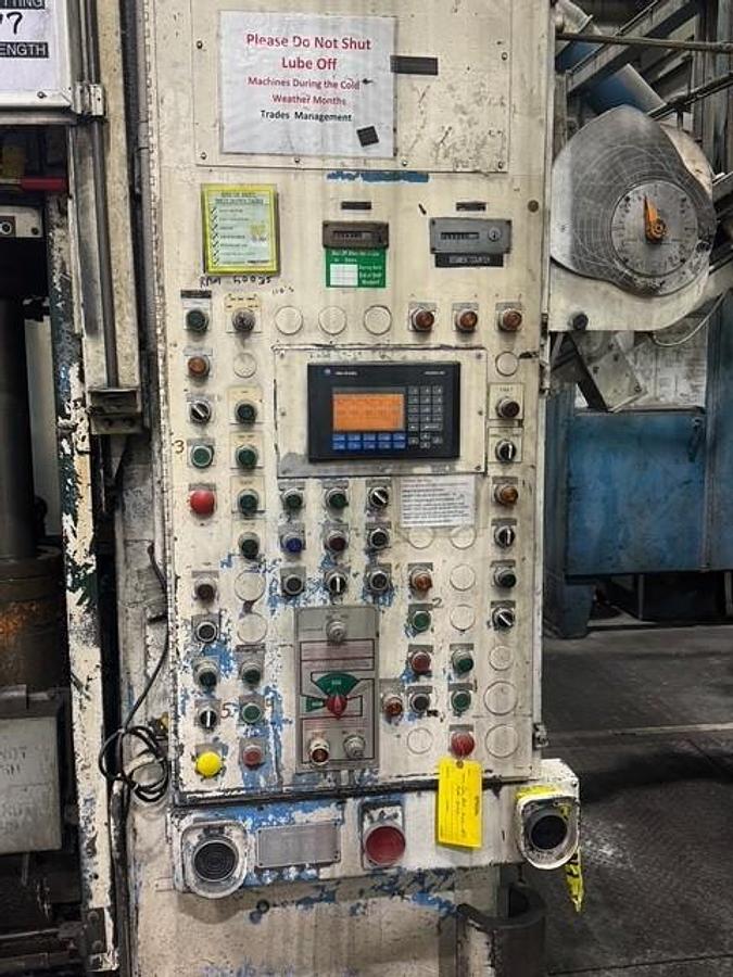 Used VERSON T-SE2-1500-96-54 TRANSMAT SSDC PRESS 1500 TON CAPACITY