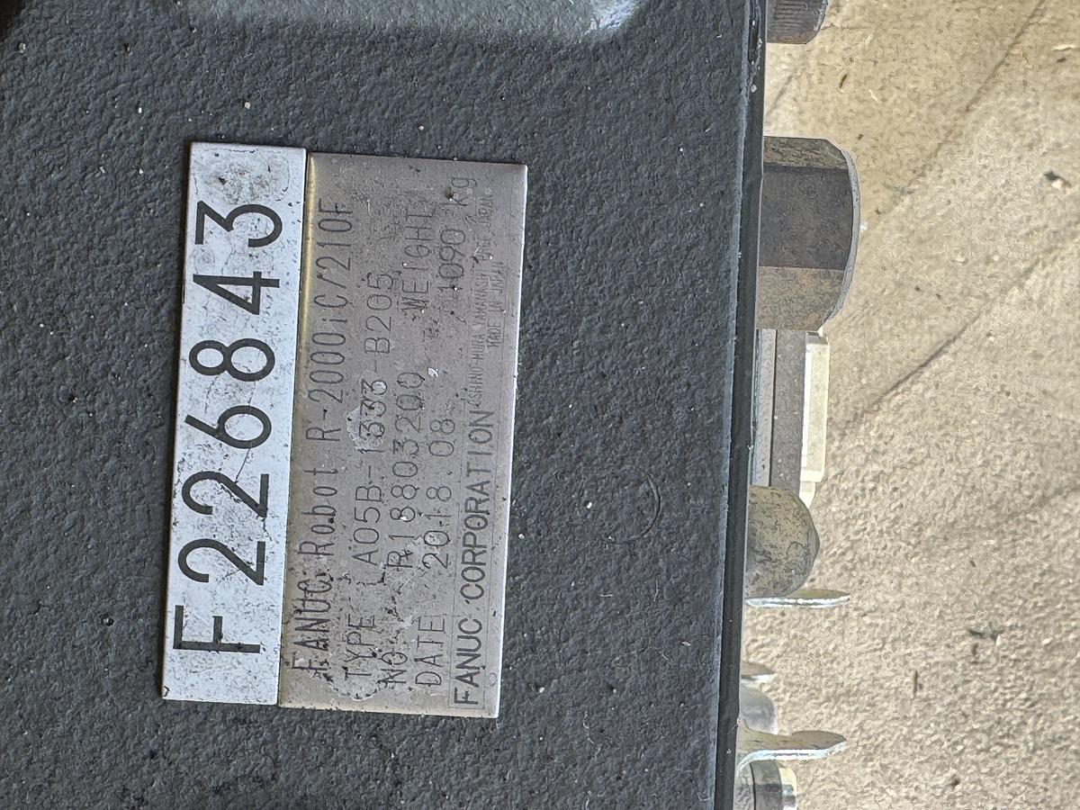 Used USED FANUC R-2000iC/210F 6 AXIS ROBOT R-30iB PLUS FOR SALE