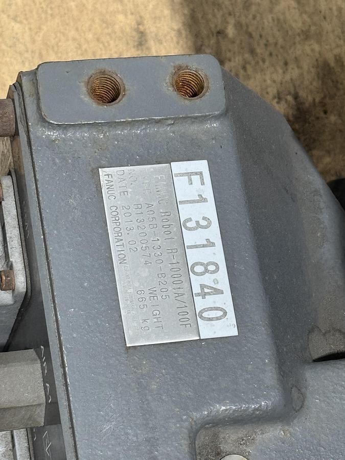 Used FANUC R-1000iA/100F 6 AXIS ROBOT WITH R-30iB PAYLOAD 100KG X REACH 2,230 MM