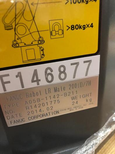 Used 2013 FANUC LR MATE 200iD/7H