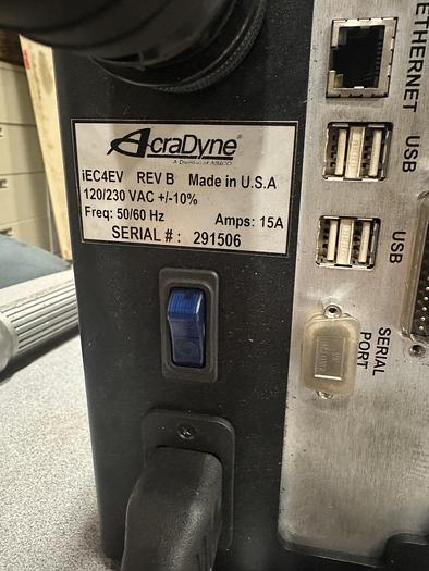 Used AIMCO ACRADYNE iEC4EV CONTROLLER PLUS NUT RUNNER & CABLES #105214