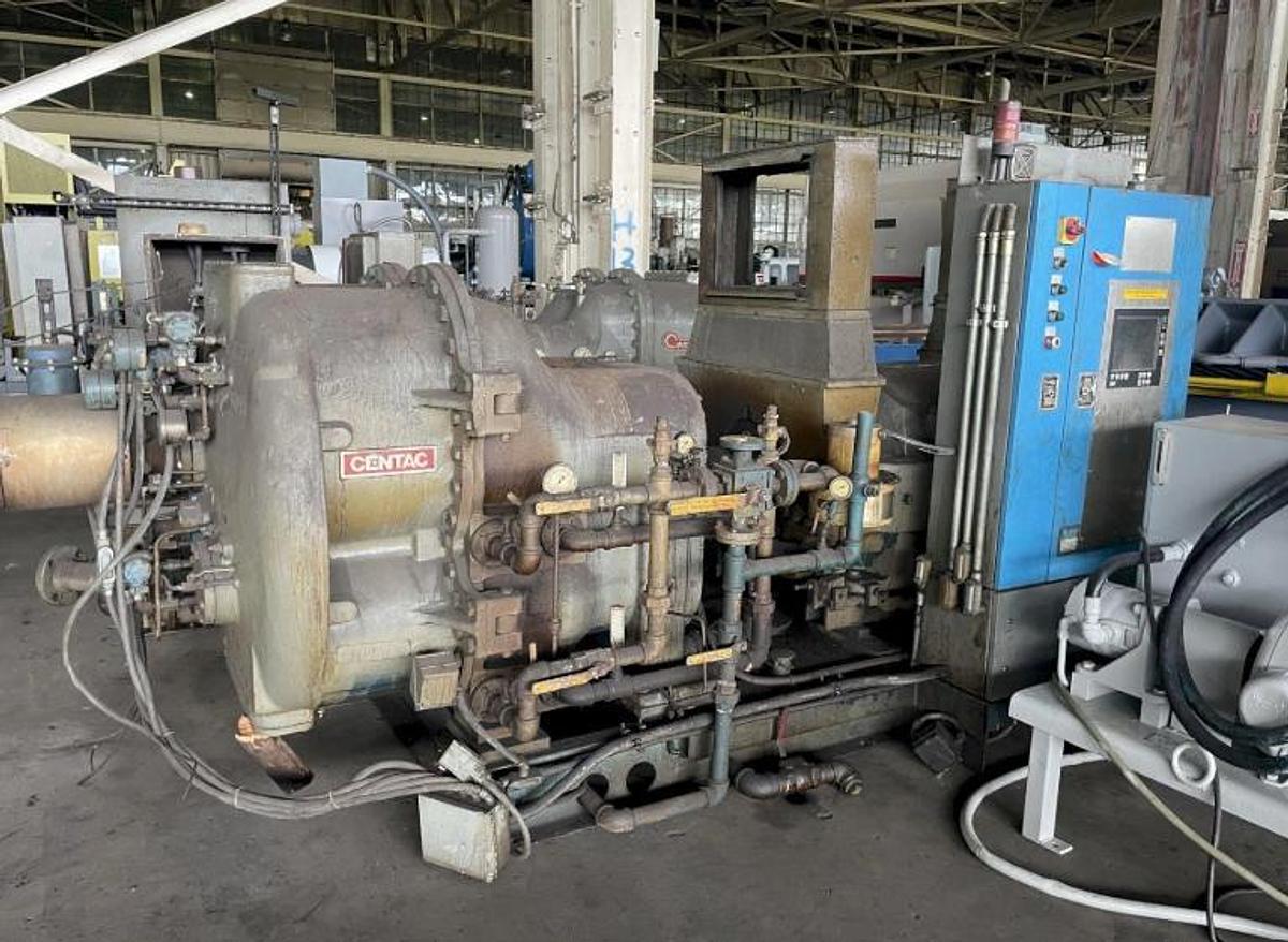Used INGERSOLL RAND 450 HP CENTAC CENTRIFUGAL AIR COMPRESSOR