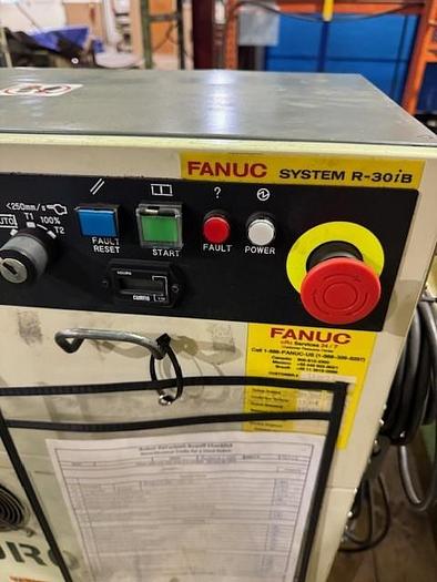 Used 2015 FANUC R-1000iA/100F 6 AXIS ROBOT WITH R30iB CONTROL FOR SALE
