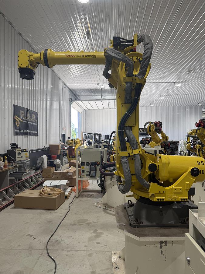 Used FANUC R-2000iC/210F robot, R-30iB Plus Controller, 2019, Used