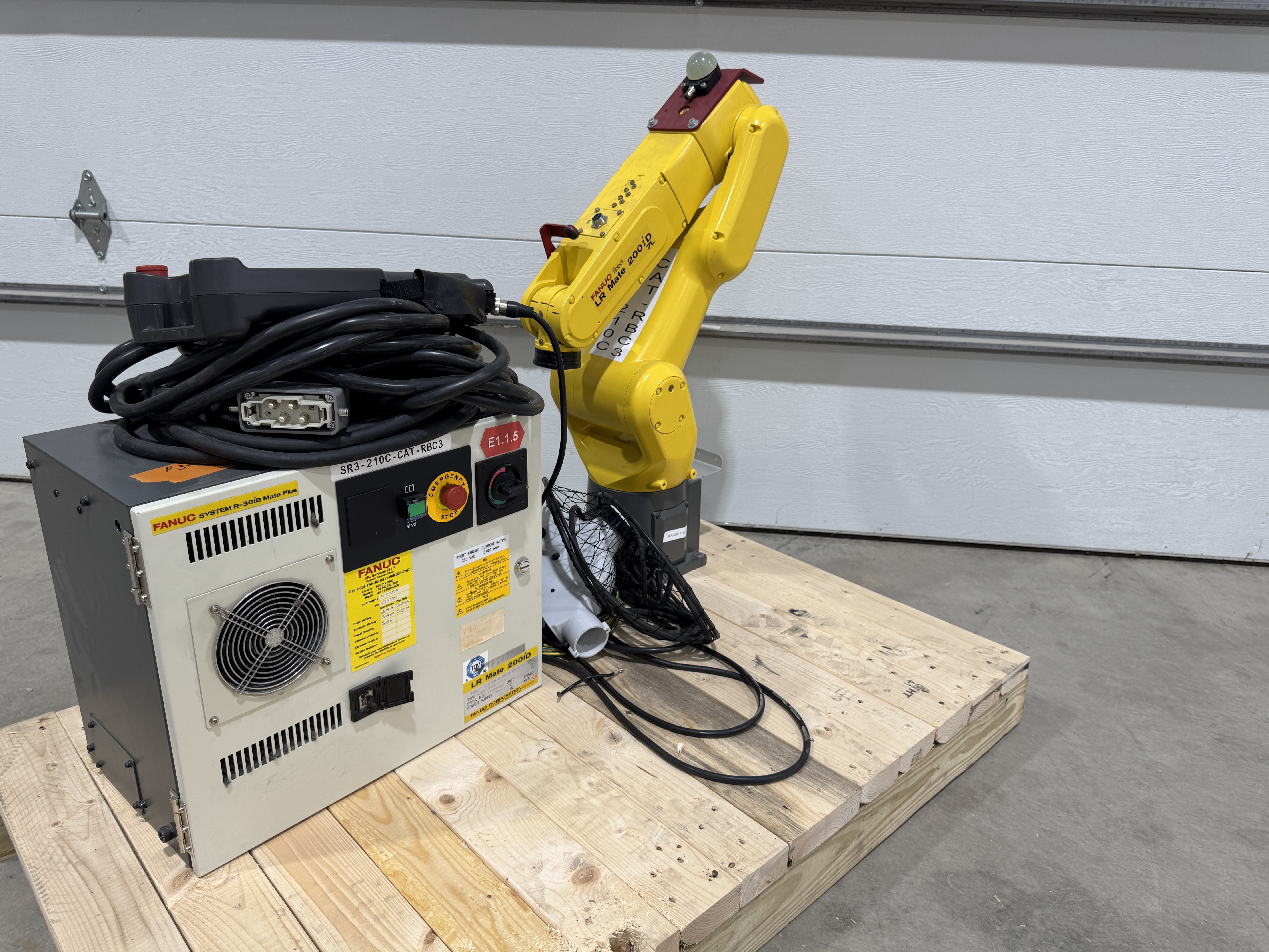 Used FANUC LR Mate 200iD/7L Robot, R-30iB Mate Plus Control, Used, 2019