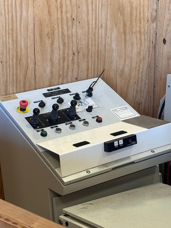 Used ABB IRB 7600 500/2.55 ROBOT WITH IRC5 CONTROLLER, PENDANT, CABLES, OPERATOR STATION