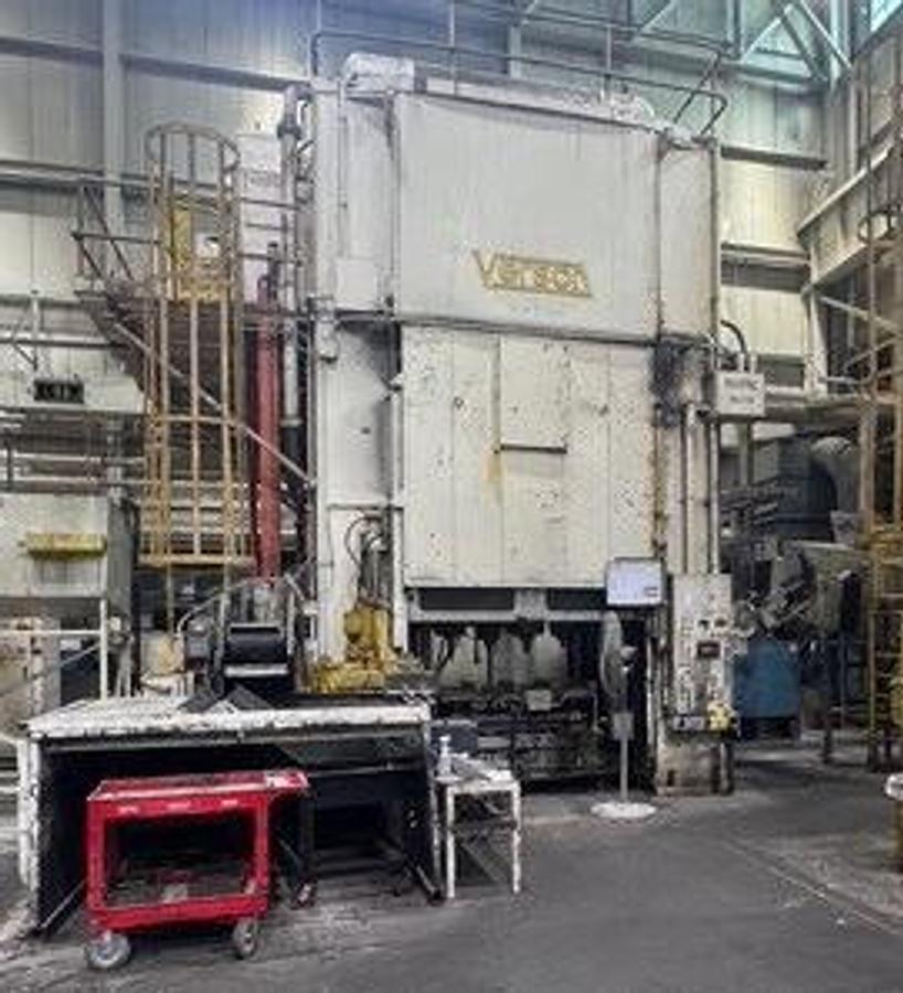 Used VERSON T-SE2-1500-96-54 TRANSMAT SSDC PRESS 1500 TON CAPACITY