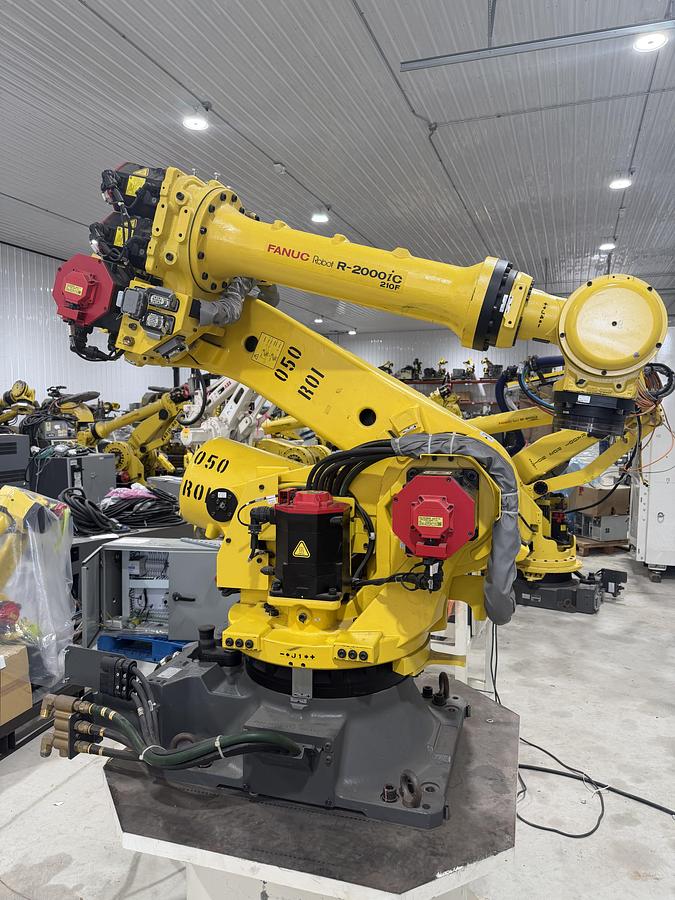 Used FANUC R-2000iC/210F robot, R-30iB Plus Controller, 2019, Used