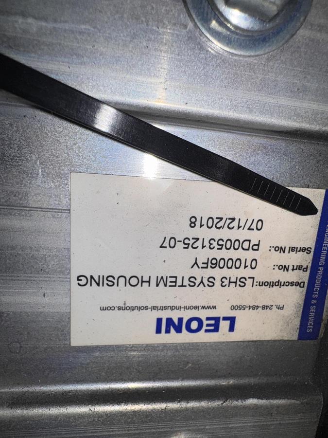 Used LEONI DRESS PACK PART NO. 01006FY. REMOVED FROM FANUC R-2000iC/210L ARM.