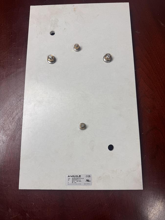 Used VAHLE BLK200-2/25-2-01-UL-S CHARGING CONTACT