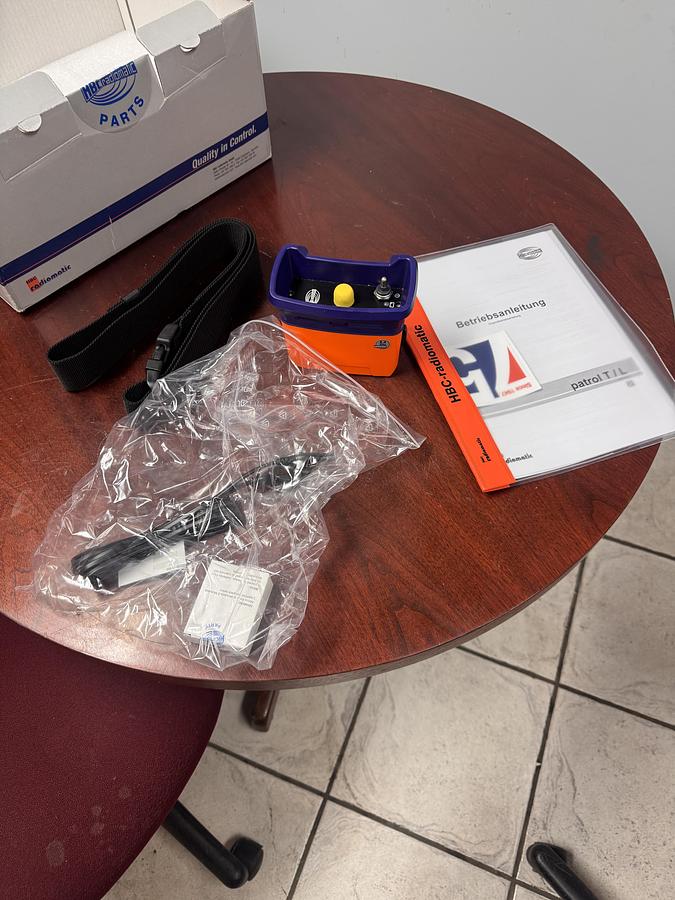 HBC RADIOMATIC 510 PATROL T RADIO CONTROL FOR MACHINERY. 2.4 GHZ.