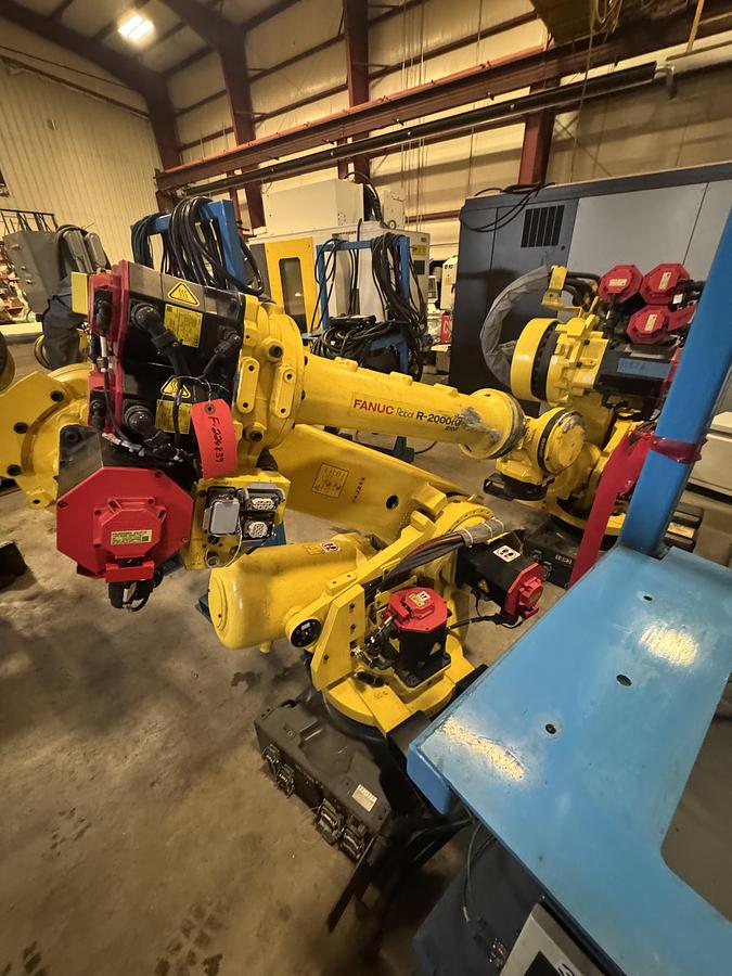 Used USED FANUC R-2000iC/210F 6 AXIS ROBOT R-30iB PLUS FOR SALE