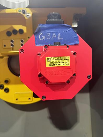 NEW FANUC ARC MATE 120iD/12L COMPLETE WELD CELL, DUAL ARM, NEVER USED, R30iB PLUS, LINCOLN R450 WELDING POWER SUPPLY, TILT TURN POSITIONER