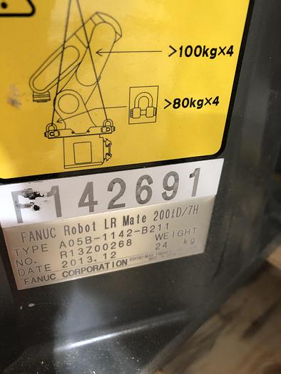 Used 2013 FANUC LR MATE 200iD/7H