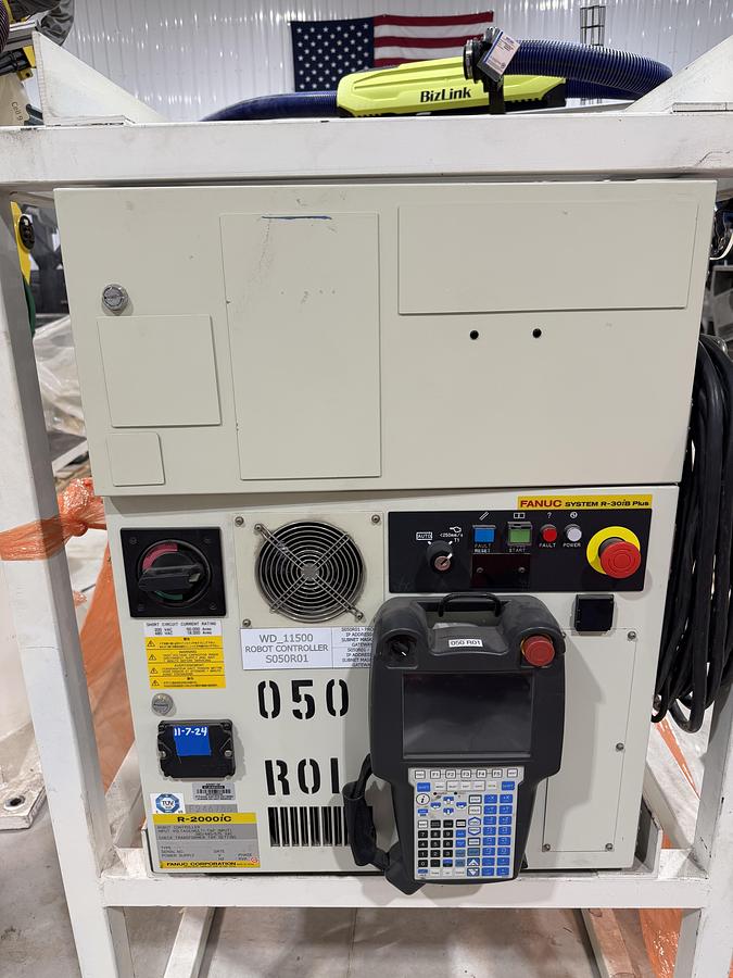 Used FANUC R-2000iC/210F robot, R-30iB Plus Controller, 2019, Used