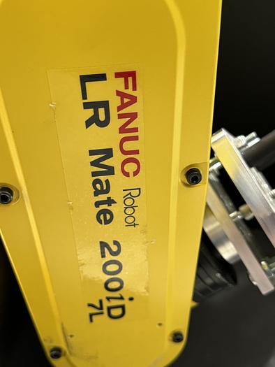 Used FANUC LR MATE 200iD/7L 6 AXIS ROBOT 4 HOURS USE LIKE NEW WITH R-30iB MATE CONTROLLER