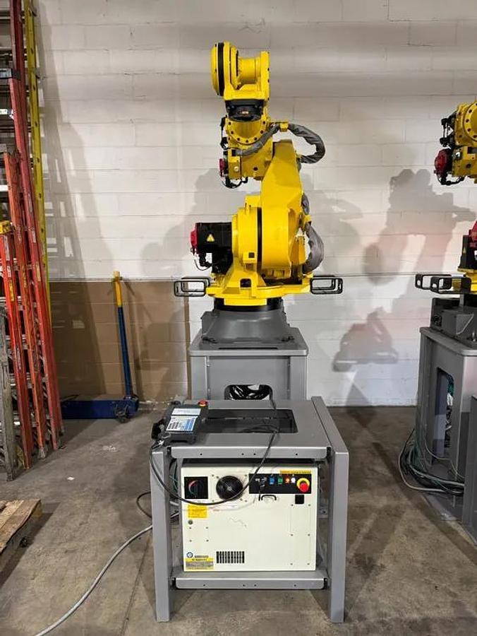 Used FANUC R-2000iC/165F 6 AXIS ROBOT WITH R-30iB PLUS CONTROLLER FOR SALE 