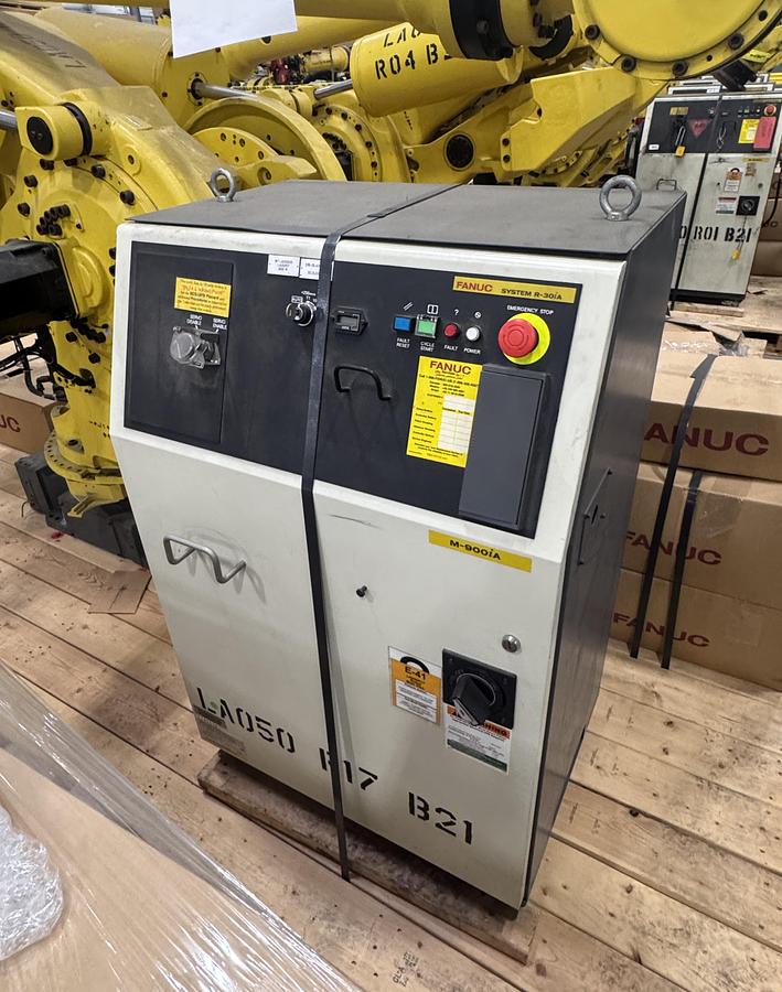 Used FANUC M900iA/400L 6 AXIS ROBOT WITH R-30iA CONTROL FOR SALE