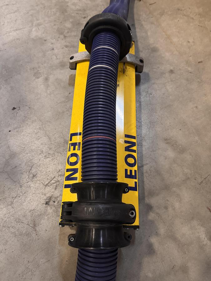 Used LEONI DRESS PACK PART NO. 01006FY. CAME OFF FANUC R2000iC/210F ARM