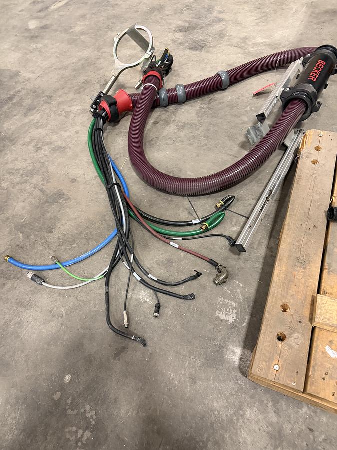 Used Becker Robot Dress Pack. Came off a Fanuc M900iB/360 
