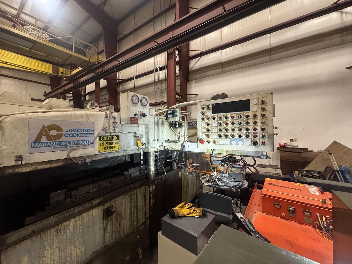 Used ANDERSON COOK MODEL 350S 48" SPLINE ROLLER
