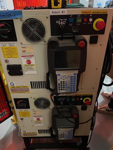 Used NEVER USED FANUC ARCMATE 100iC/8L DUAL ARM WELDING CELL