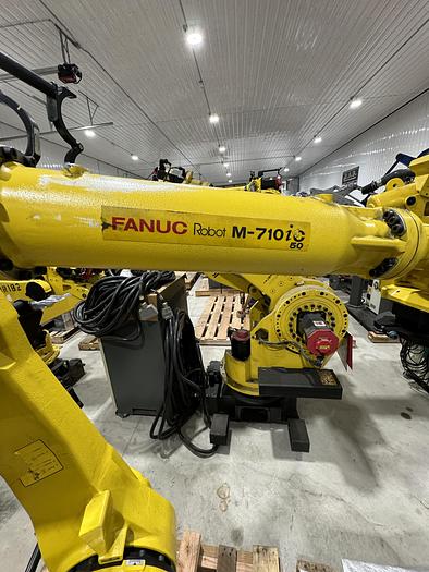 Used FANUC M-710iC/50 6 AXIS ROBOT WITH R-30iB CONTROLLER