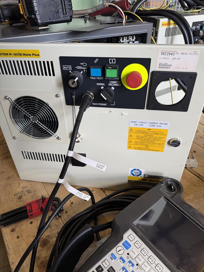 FANUC M-20iD/12L Robot, R-30iB Mate Plus Controller, Un-Used, 2025