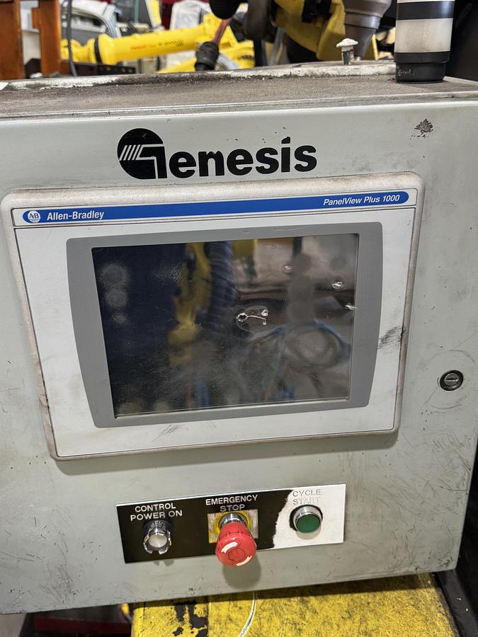 Used GENESIS/FANUC ARCMATE 100iC/12 R-30iB DUAL TRUNNION ARC WELDING CELL 2015