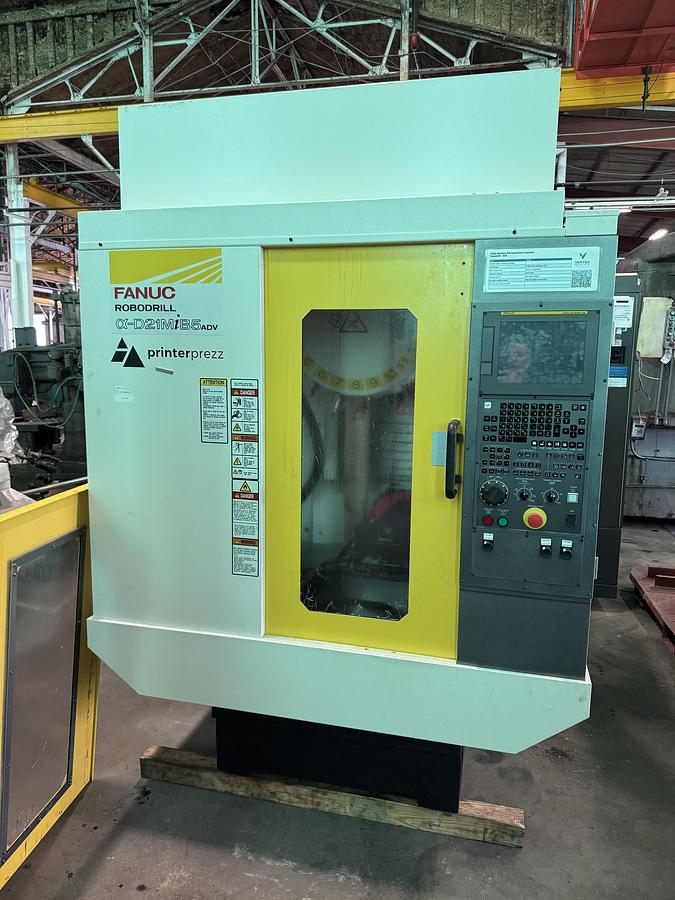 Used FANUC ROBODRILL ALPHA D21MiB5-24-ADV WITH FANUC 31i-B5 CNC CONTROL