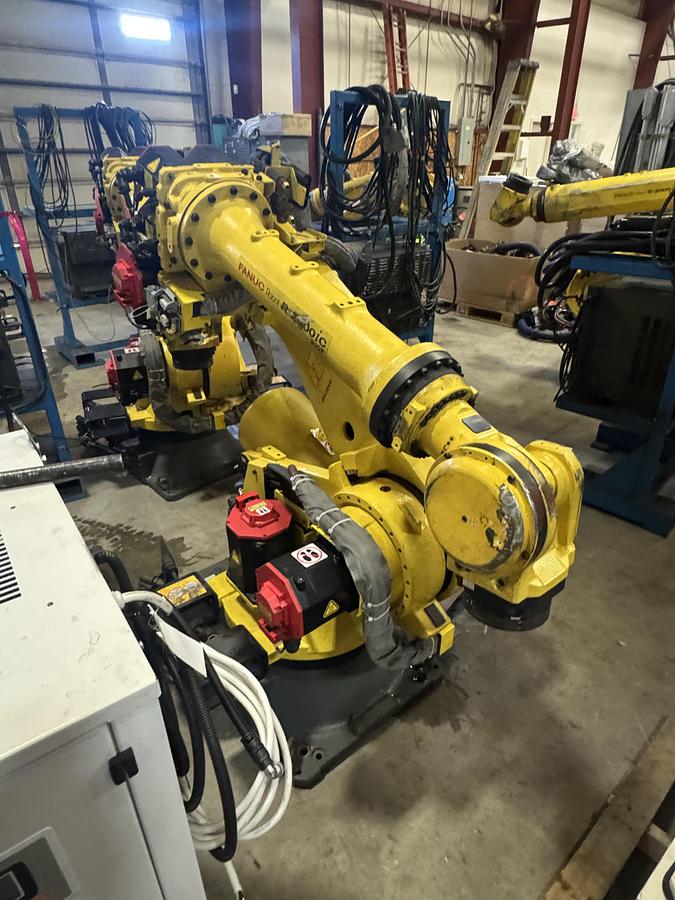 Used USED FANUC R-2000iC/210F 6 AXIS ROBOT R-30iB PLUS FOR SALE