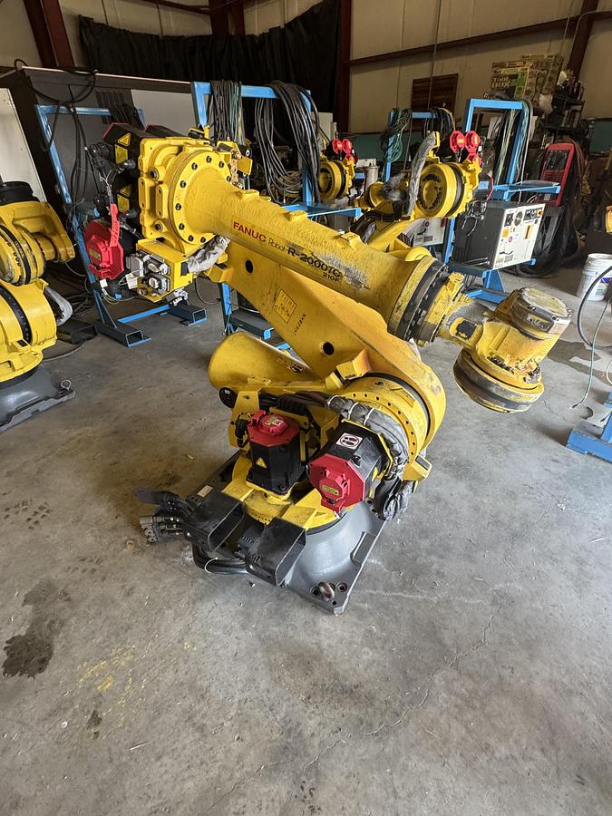 Used USED FANUC R-2000iC/210F 6 AXIS ROBOT R-30iB PLUS FOR SALE