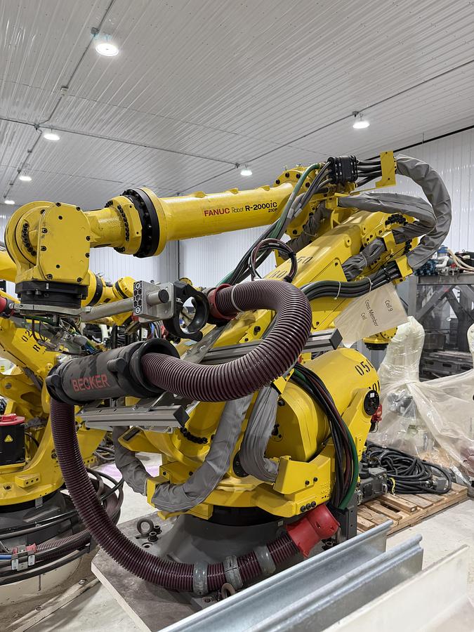 Used FANUC R-2000iC/210F robot, R-30iB Plus Controller, 2019, Used