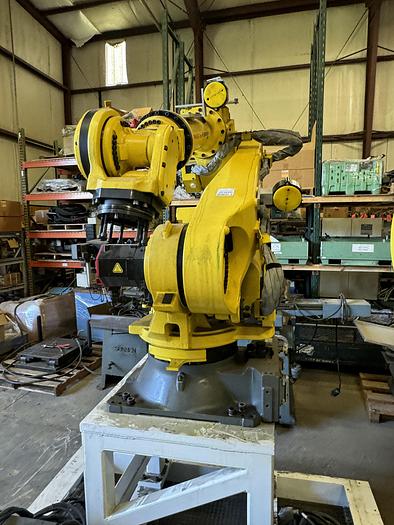 Used FANUC R-2000iC/210F 6 AXIS ROBOT WITH R-30iB CONTROLLER