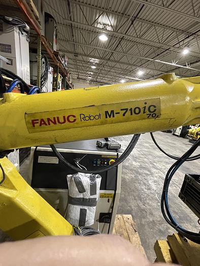 Used 2013 FANUC M-710iC/70 6 AXIS ROBOT WITH R-30iA CONTROLLER FOR SALE