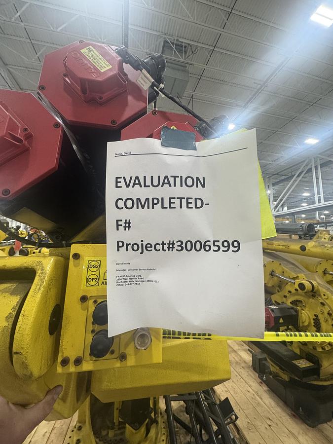 Used FANUC M900iA/400L 6 AXIS ROBOT WITH R-30iA CONTROL FOR SALE