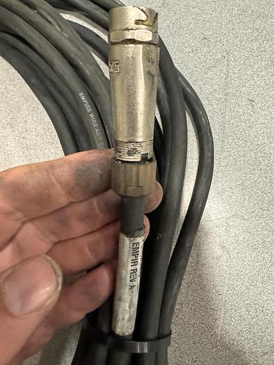 Used FANUC/EMPIRE P/N: EE-0365-302-017 RTU ROBOT VISION CABLE TO ROBOT J1 #105210