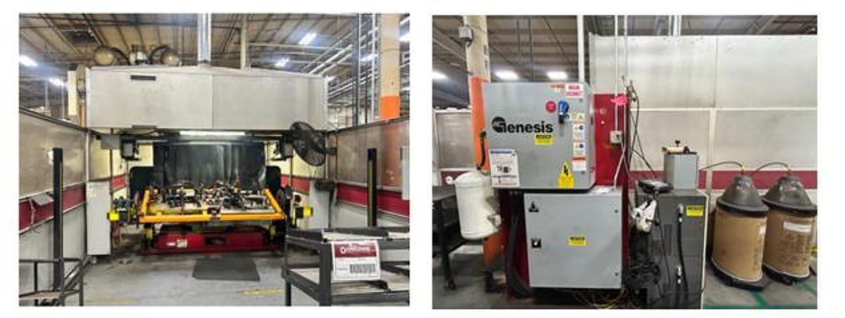 Used 2015 GENESIS/FANUC DUAL ARCMATE 100iC DUAL TRUNNION WELDING CELL