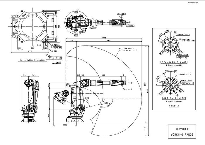 BRAND NEW KAWASAKI BX200X ROBOT WITH CONTROLLER, TEACH PENDANT, CABLES, 14 MONTH WARRANTY