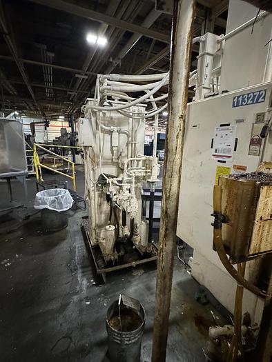 Used BMS CELLMATE BMCM15-48 VERTICAL TABLE UP BROACHING MACHINE DUAL STATION