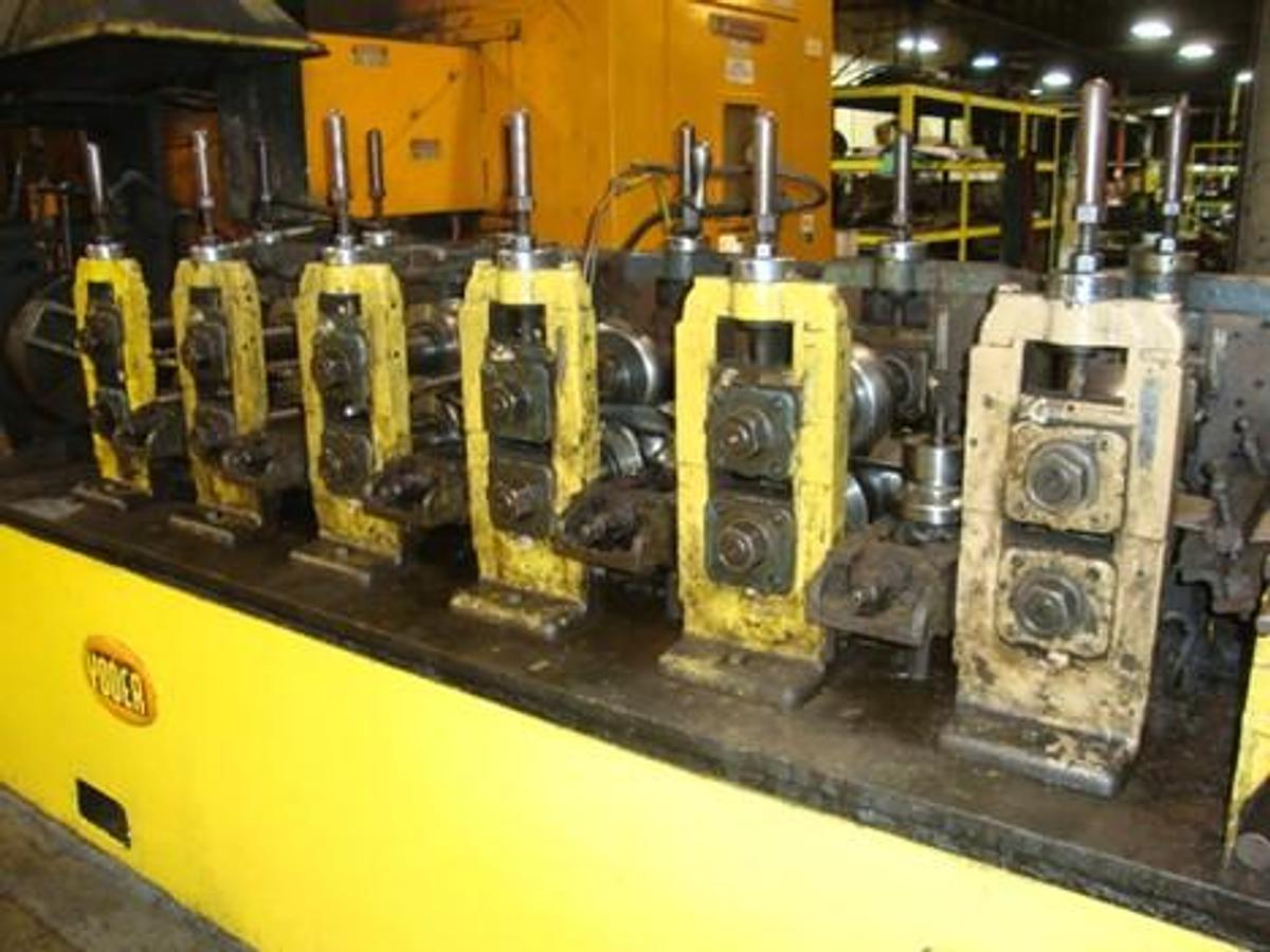 Used YODER 2" TUBE MILL COMPLETE LINE TO START MAKING TUBE TODAY