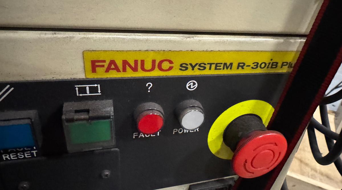 Used Fanuc M-710iC/12L 6 Axis 3 Meter Reach Plasma Cutting Robot With R-30iB Plus Control