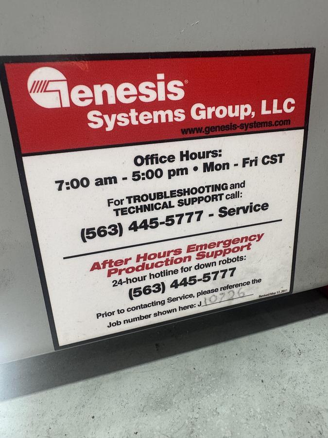 Used 2015 GENESIS/FANUC DUAL ARCMATE 100iC/12 DUAL TRUNNION WELDING CELL 2015