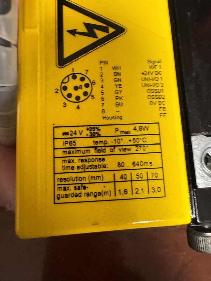 Used SICK LASER SCANNER S32B-3011BA NO. 1056430